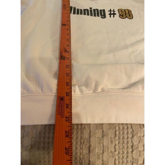 Arizona Sweatshirt Winning #90 Lottery Cream size Medium Fits Like XL Oversized - Picture 11 of 11